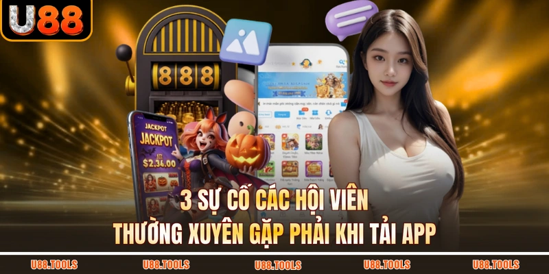3 sự cố các hội viên thường xuyên gặp phải khi tải app