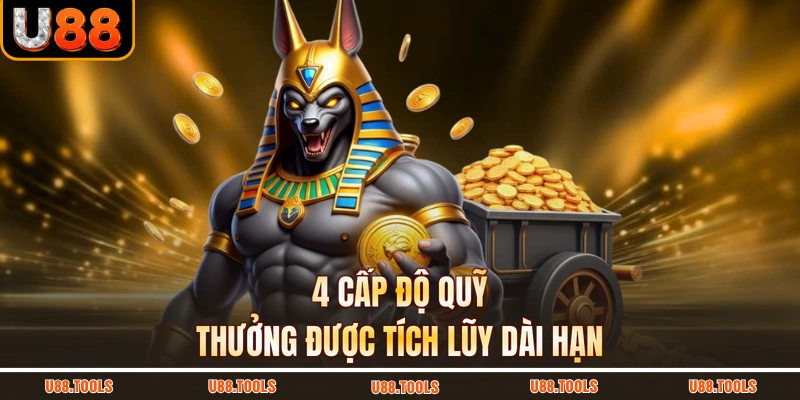 4 cấp độ quỹ thưởng được tích lũy dài hạn