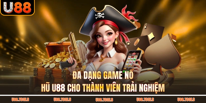 Đa dạng game nổ hũ U88 cho thành viên trải nghiệm